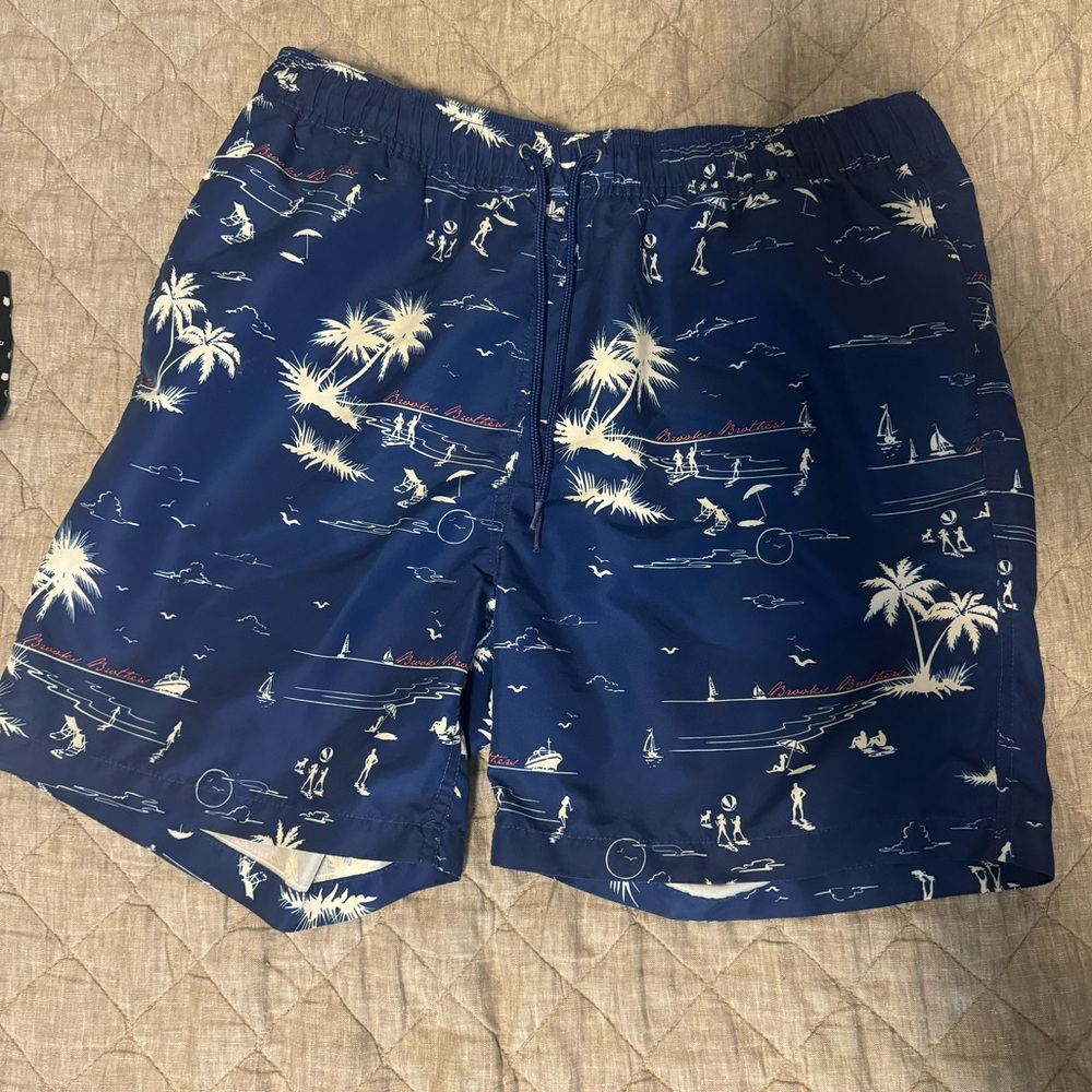 Brooks Brothers Swim Trunk